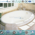 Customized white Oval bathtub